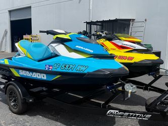 2015 sea doo RXP 260 and 2015 GTI 155 se