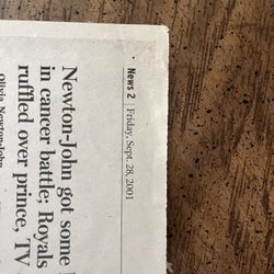 vintage newspaper article 