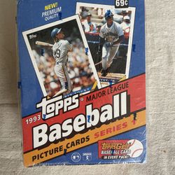 1993 Topps Sealed Series One Box