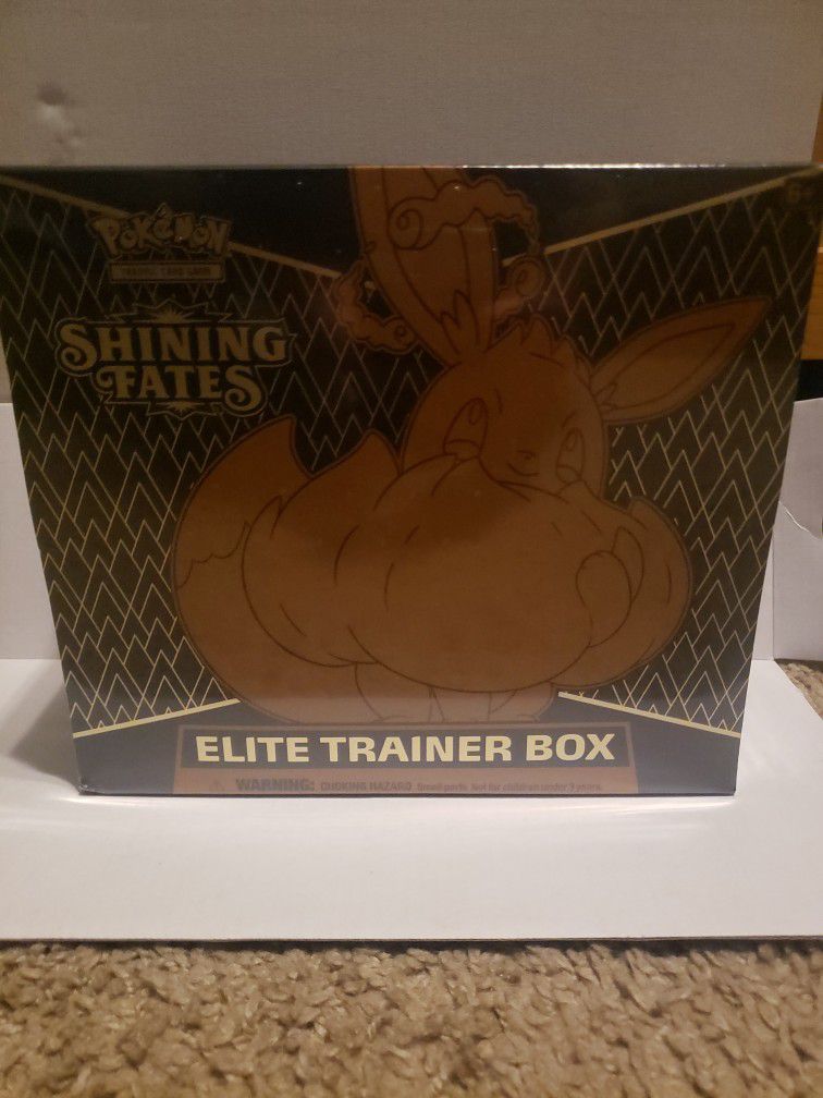 Pokemon Shining Fates Elite Trainer Box (Open To Trades...*SEE DESCRIPTION*)