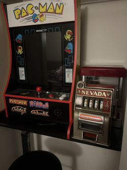Vintage Metal Las Vegas Nevada Mini Slot Machine Toy Gambling Bank