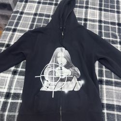 south of heaven bullseye zipup hoodie