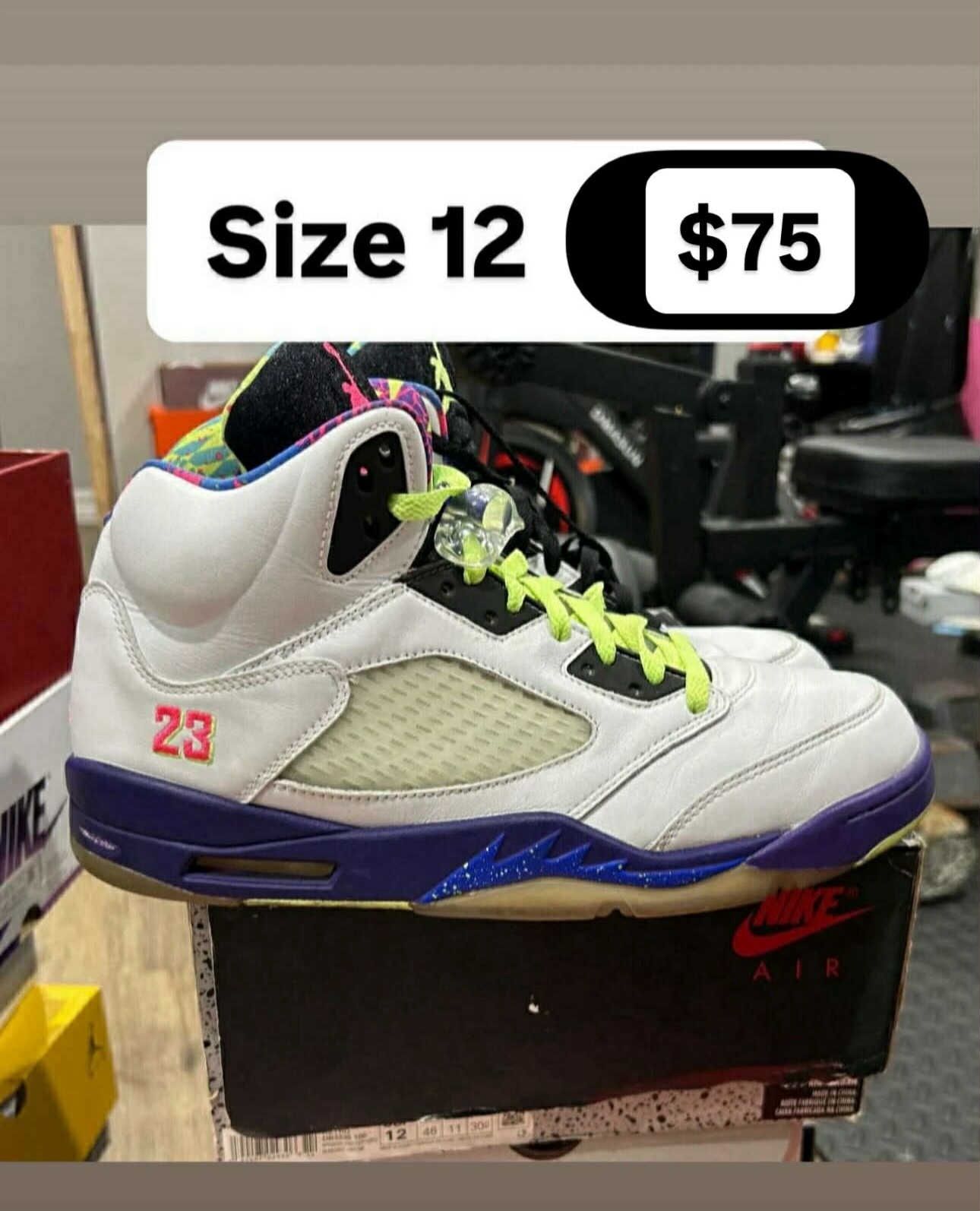 Jordan Retro 5s Size 12 Men