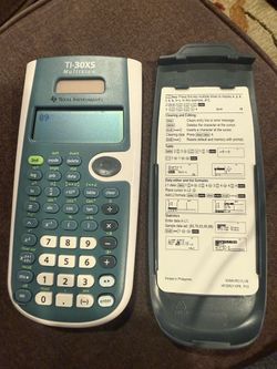 Texas Instruments Calculator TI-30XS Math Science Chemistry