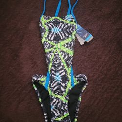 Speedo Girl's One-Piece Swimsuit Size 28
