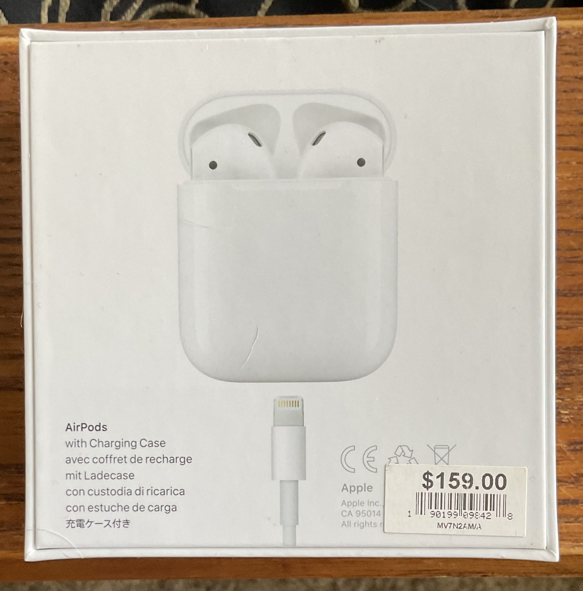  NIB Apple AirPods and Charging Case