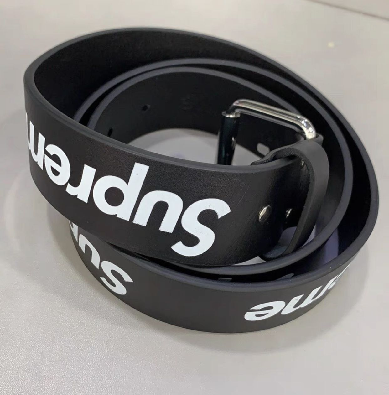 Supreme leather belt