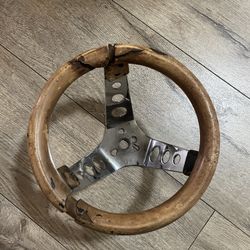 Vintage Steering Wheel 