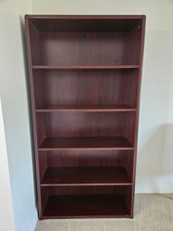 Mahogany Solid Wood Bookshelf