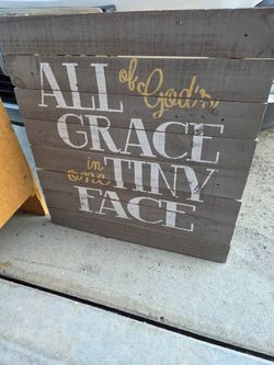 Rustic Wood Pallet Wall Sign