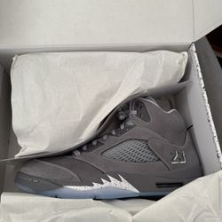 Jordan 5 Wolf Grey Size 13 14 Mens