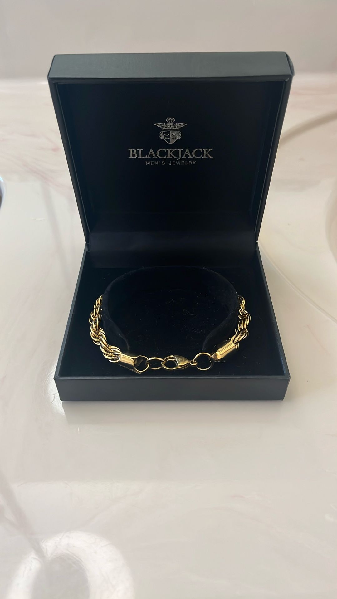 BLACKJACK  8.5”bracelet