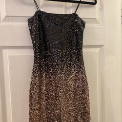 Holiday Sequence Mini Party Dress Size S
