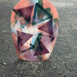 Midcentury Modern Abstract John Bergen Studio Vase 18x14x2