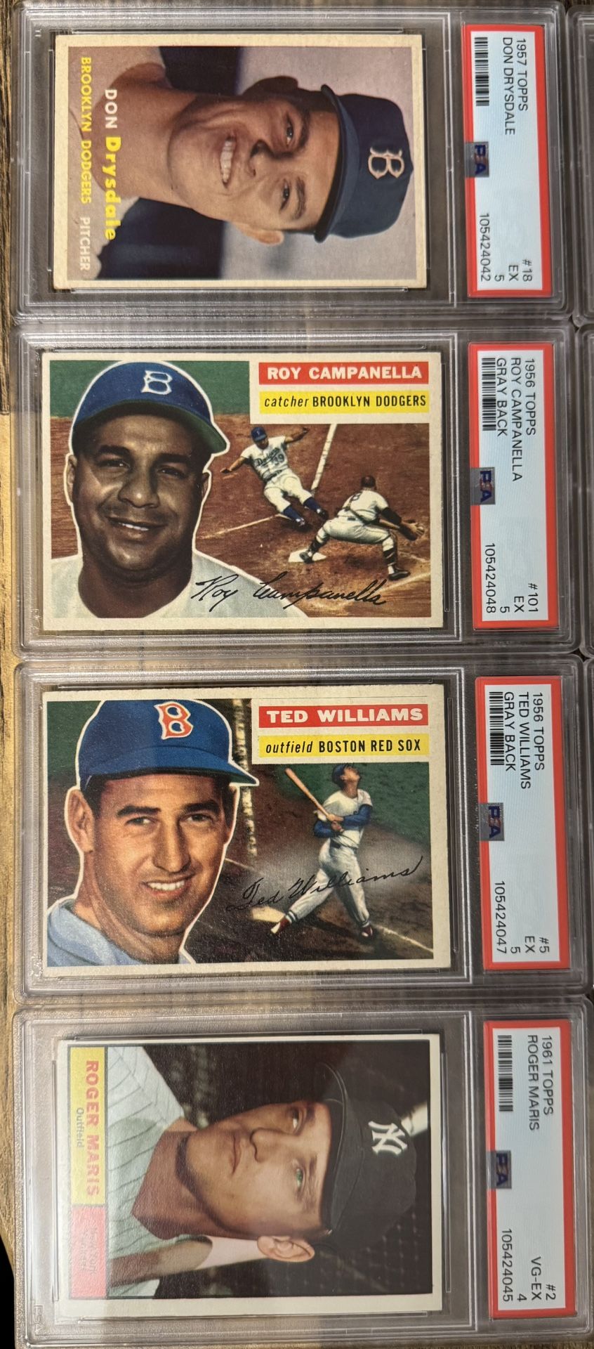 Vintage Baseball Cards