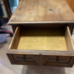 Unique, Vintage/antique Table By Heckman