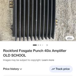 Rockford Fosgate Amp