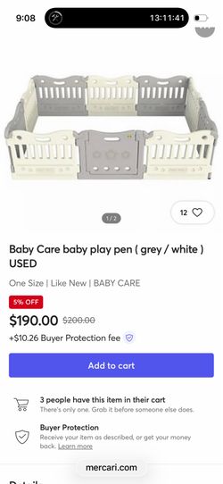 12 piece playpen