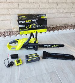 RYOBI 40V HP Brushless 16in Chainsaw KIT