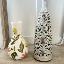 Decorative Vases..Anthropologie And West Elm 