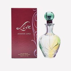 Jennifer Lopez Live Perfume 3.4oz Brand New 