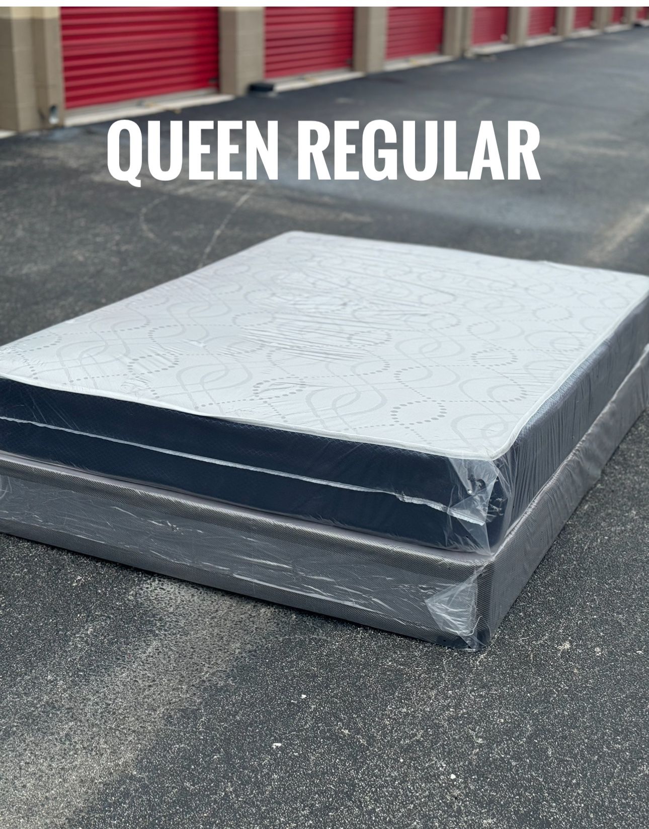 NEW Mattress Queen Size Regular With Box Spring // Offer  π