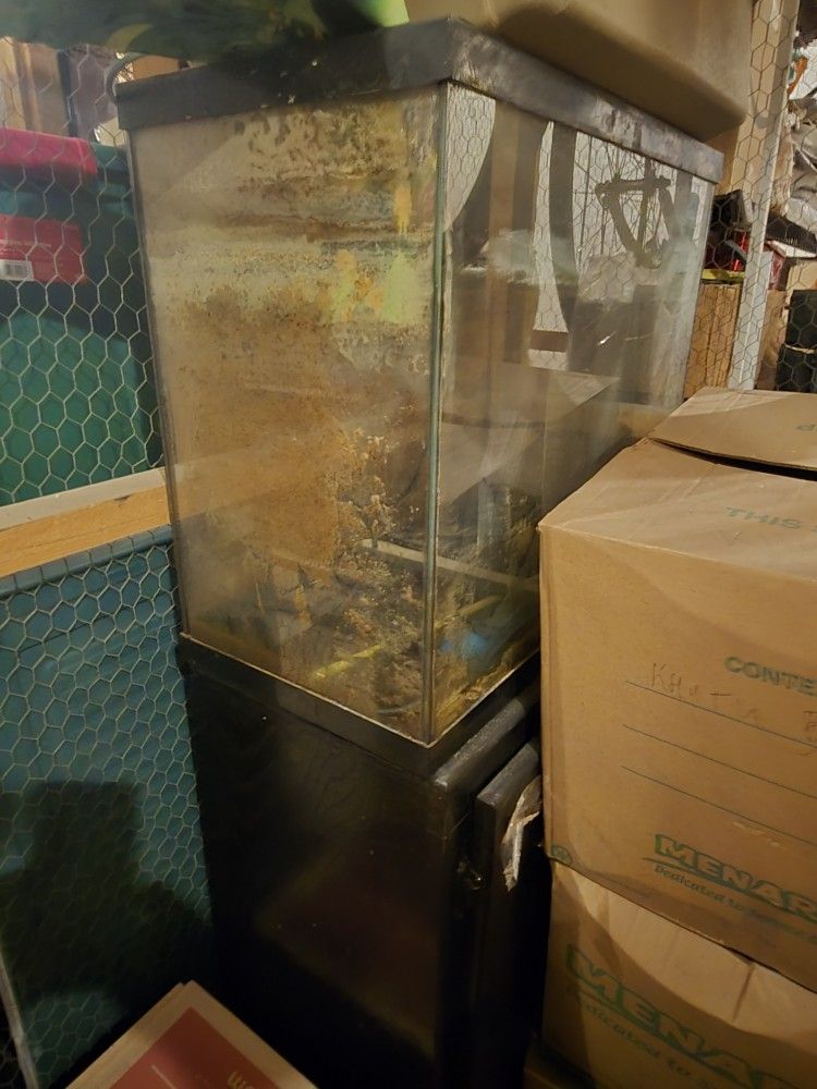 Fish Tank 39 Gal And Stand FREE