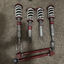 g35 coupe TruHart Coilovers and toe arms