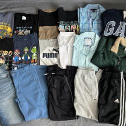 Mixed Branded Boys Clothing size 10 Med