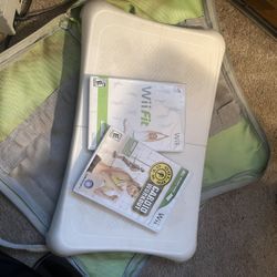 Wii Balance Board With Two Games