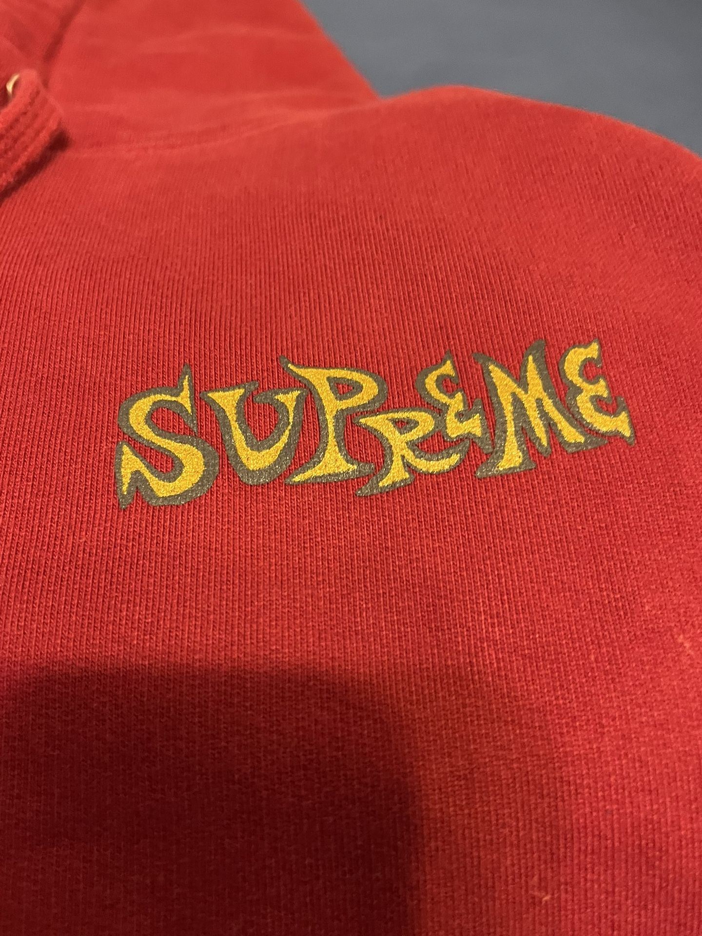 Red Supreme Hoodie