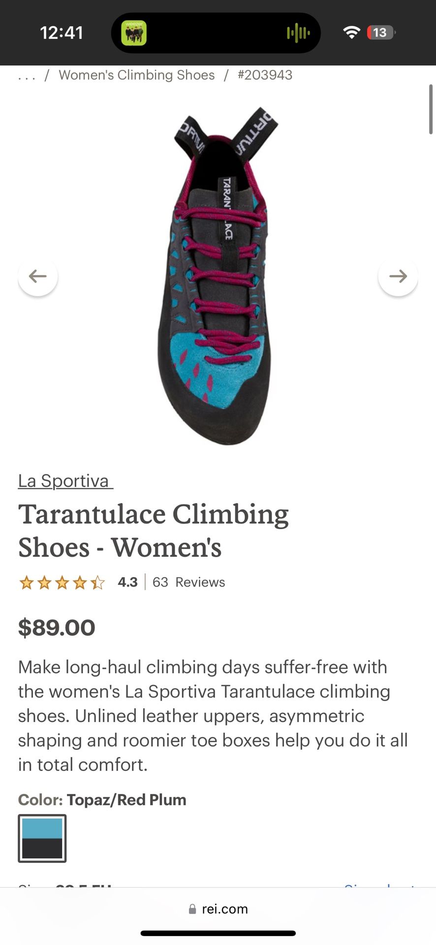 Rock Climbing Shoes