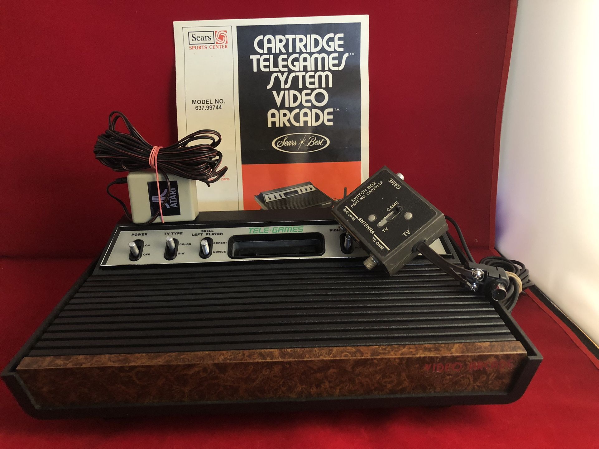 Atari 2600 6 Switch Telegames Sears