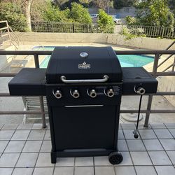 Master Forge 4-Burner Liquid Propane Gas Grill