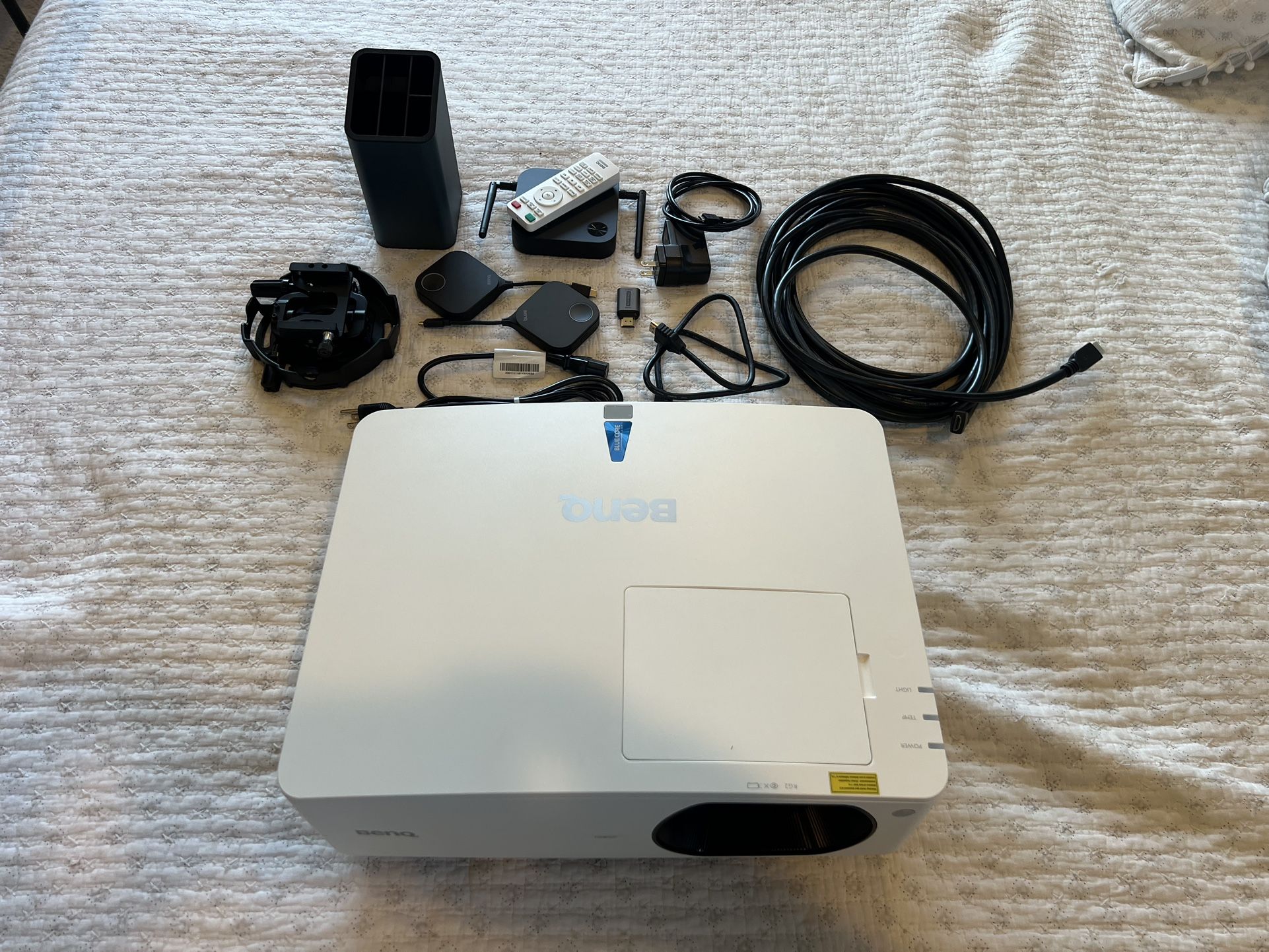 BenQ Laser Projector + InstaShow Wireless HDMI Bundle – Pro AV Setup