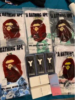 Bape tees  and cologne