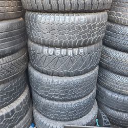 Used tires $50 each installed and balanced
