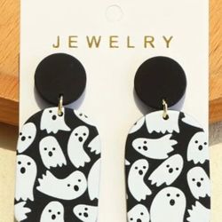 Ghost Dangling Earrings 