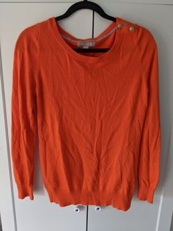 Banana Republic orange sweater Medium