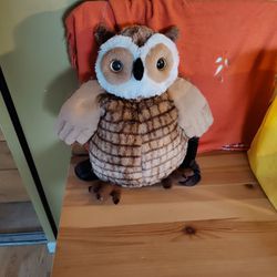 Stuffed Owl backpack