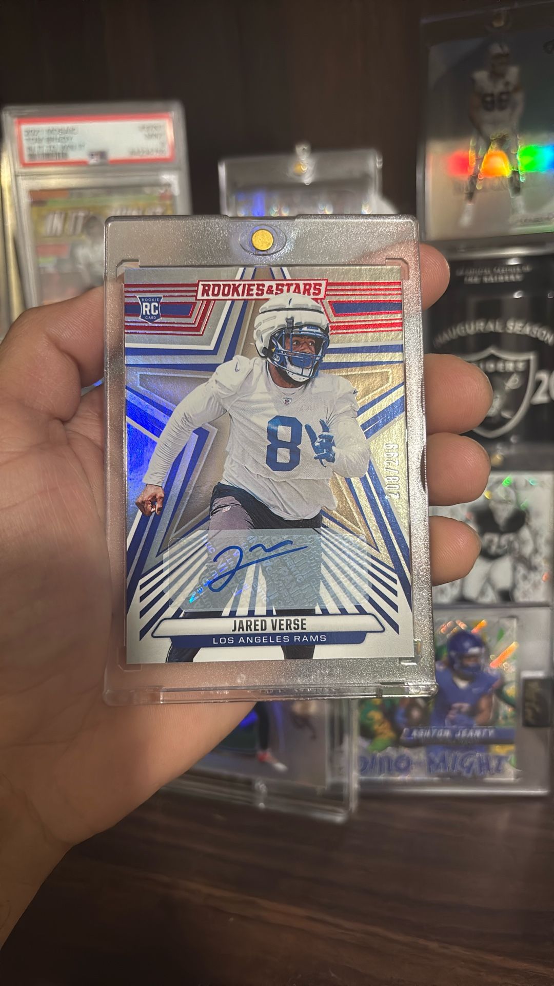 Rookie Auto Rams Jared Verse