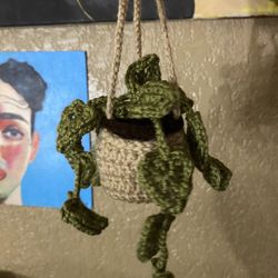 Crochet Hanging Plant