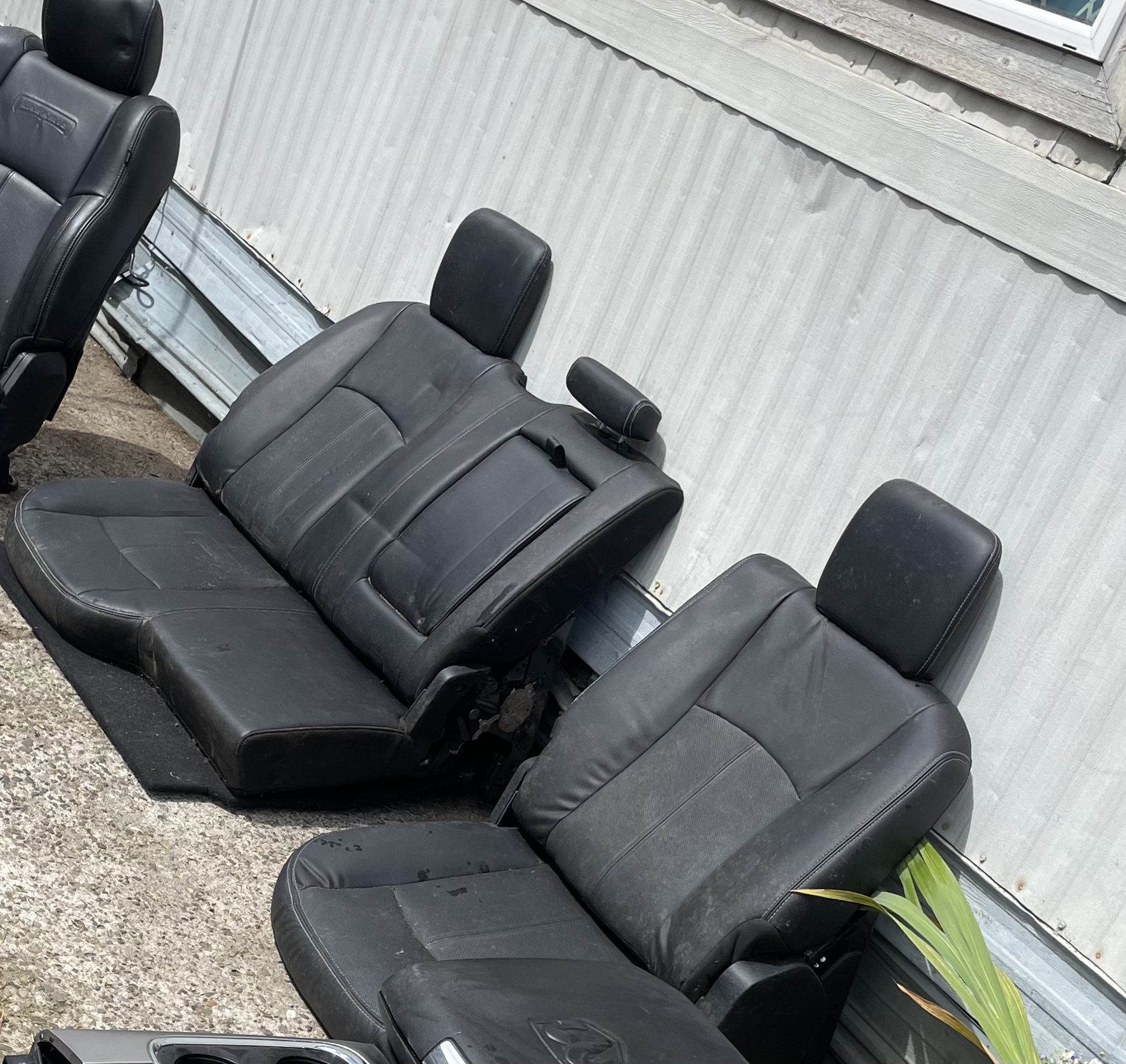 2018 Dodge Ram Rear Leather Seats 