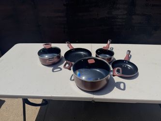 Mr. Captain Nonstick Cookware Set, Pots and Pans-8 Piece