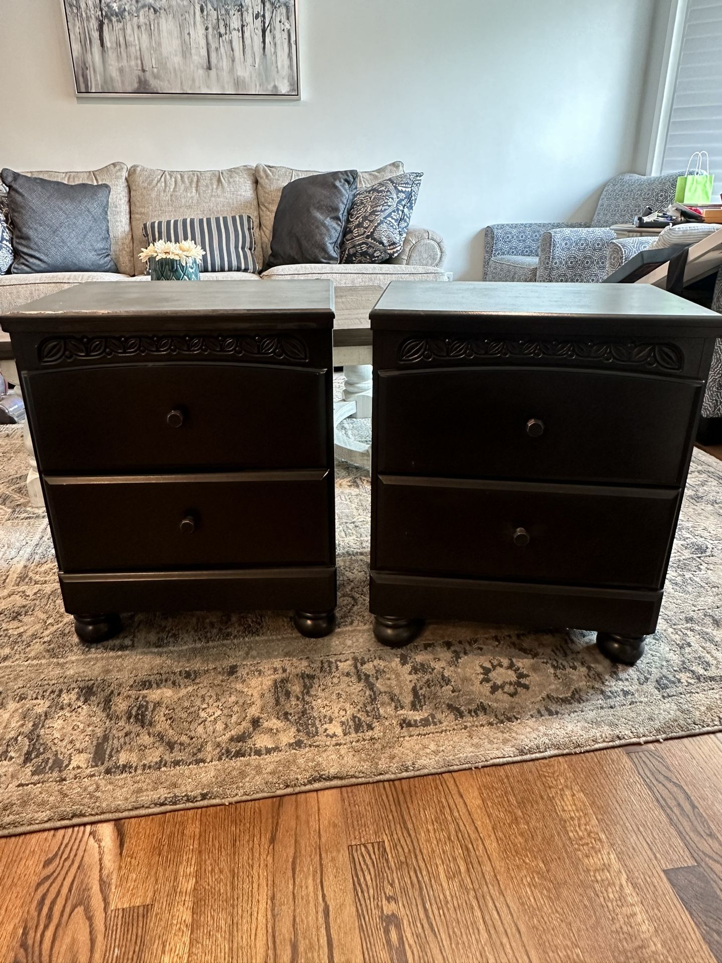 Two Night Stand End Tables