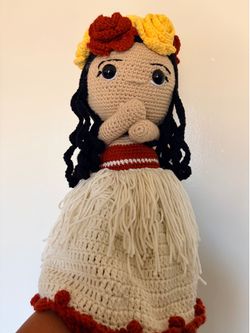 Crochet reversible Moana bouquet