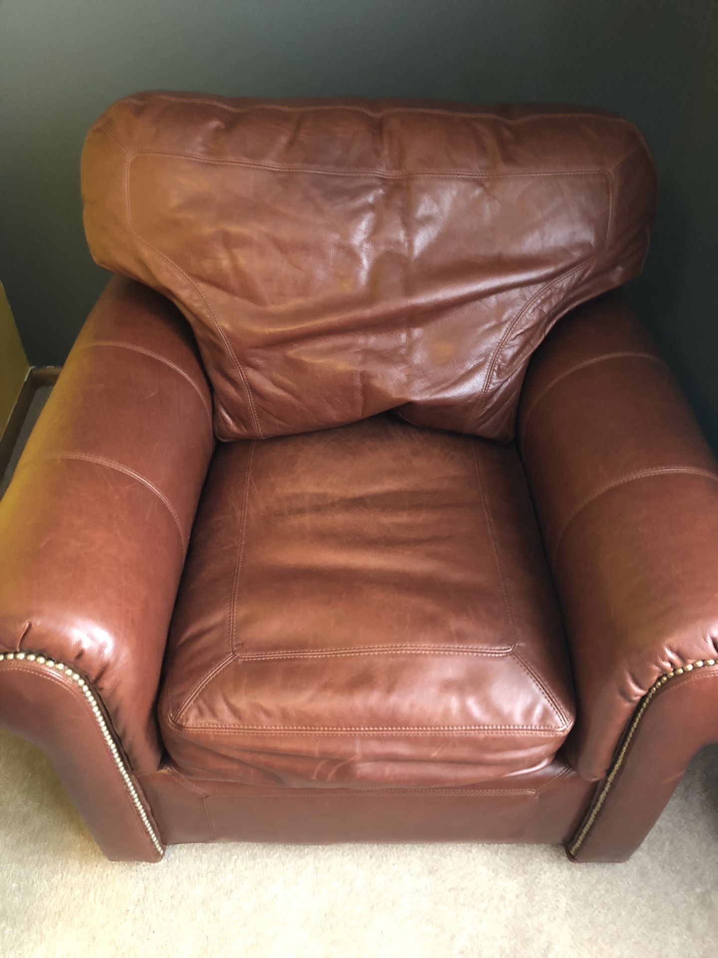 Red Leather Chair