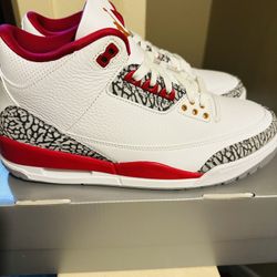Air Jordan 3. Fire Red. Size. 10. $240