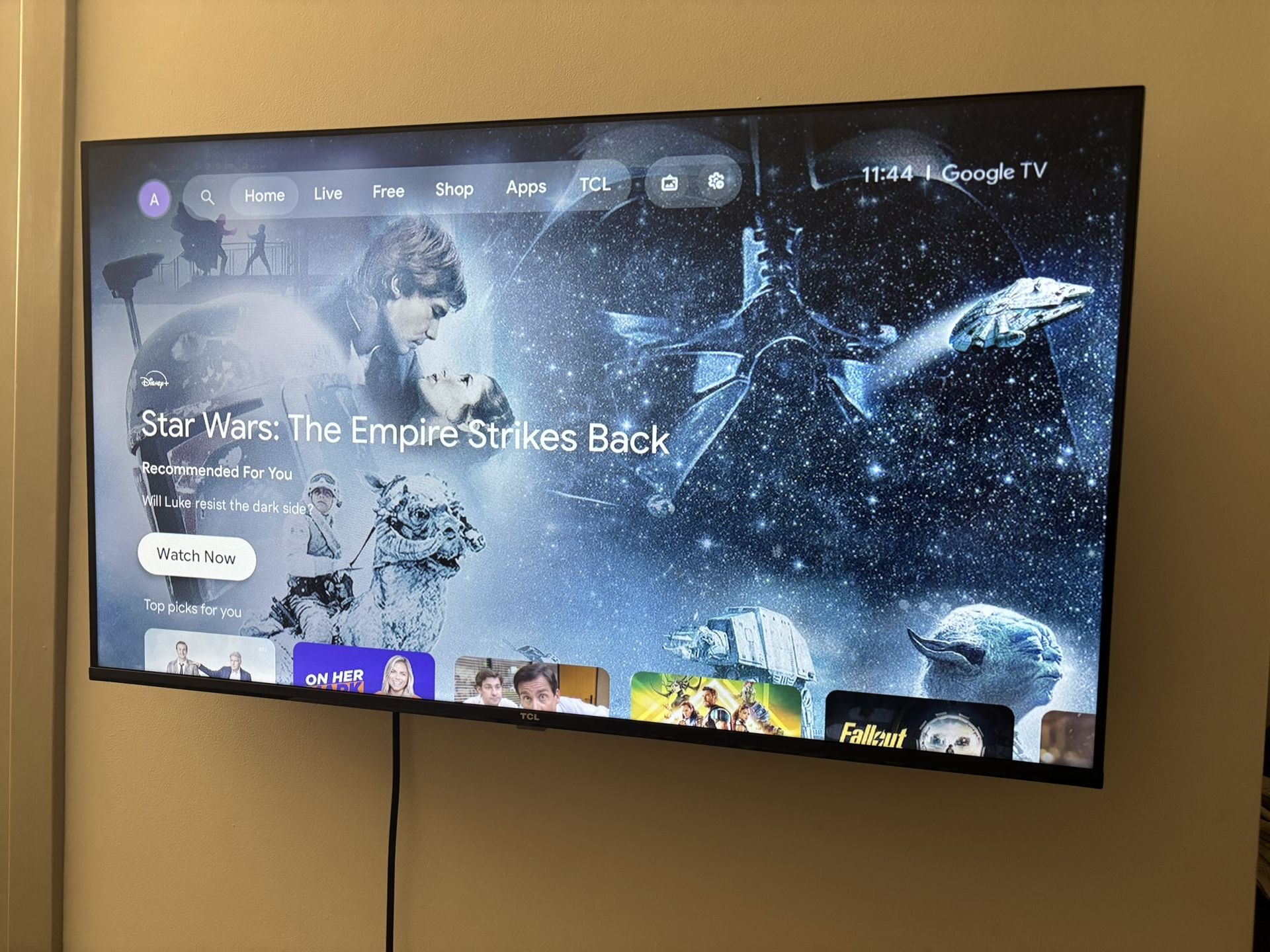 40 Inch TCL Smart TV with Google TV