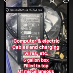 Miscellaneous Charger And Laptop Cords